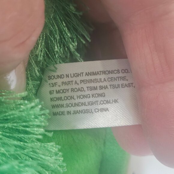 Sound N Light Plush Animated Rocking Around The Christmas Tree Lighted Moving - Picture 7 of 8